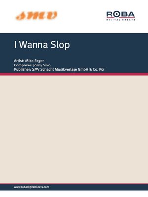cover image of I Wanna Slop